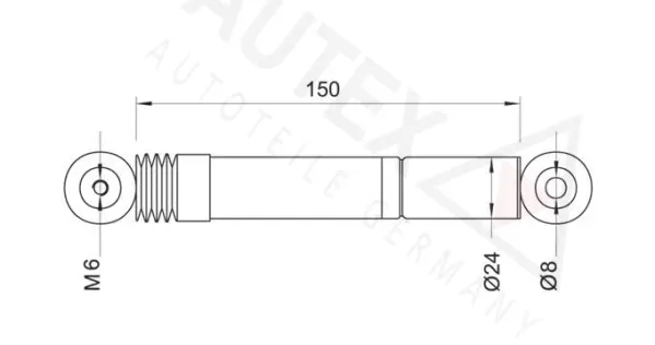 Vibration Damper, V-ribbed belt