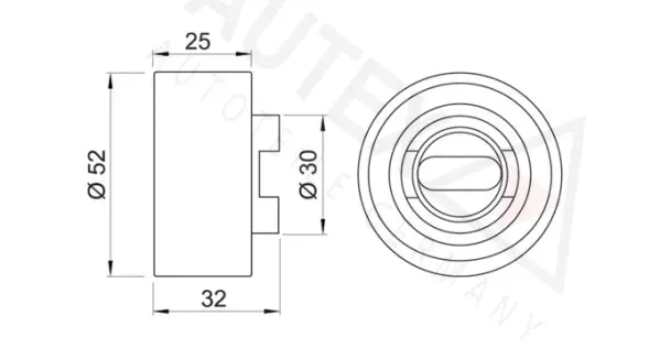 Tensioner Pulley, timing belt