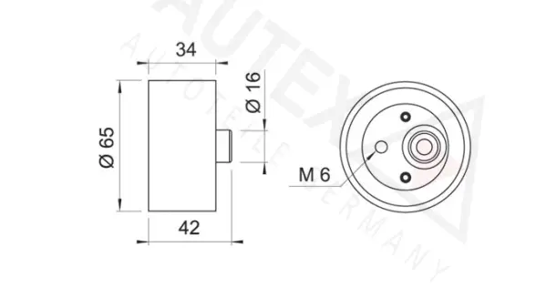 Tensioner Pulley, timing belt