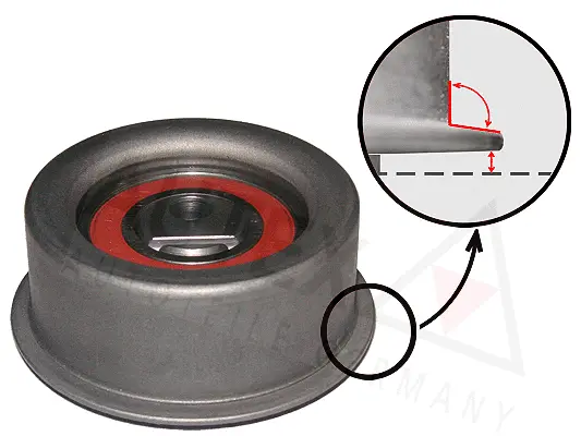 Tensioner Pulley, timing belt (641358)