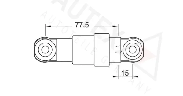 Vibration Damper, V-ribbed belt