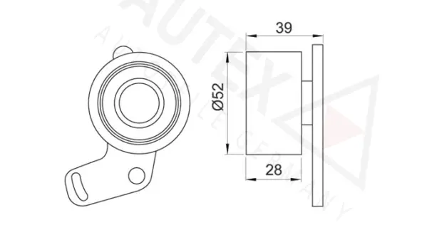 Tensioner Pulley, timing belt