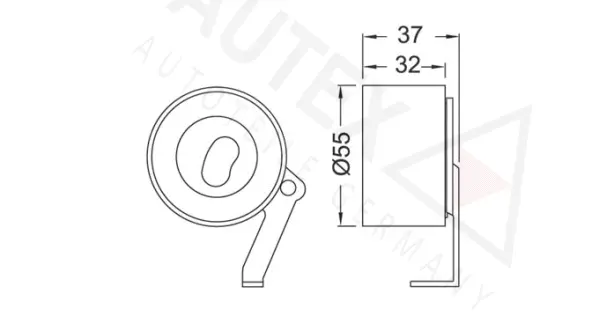 Tensioner Pulley, timing belt