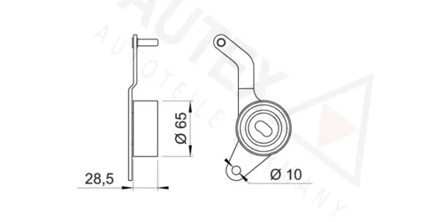 Tensioner Pulley, timing belt