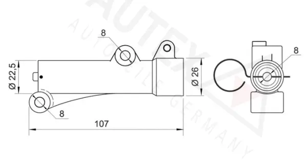 Vibration Damper, timing belt