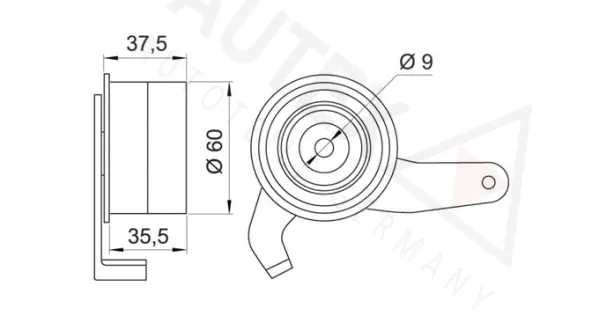 Tensioner Pulley, timing belt