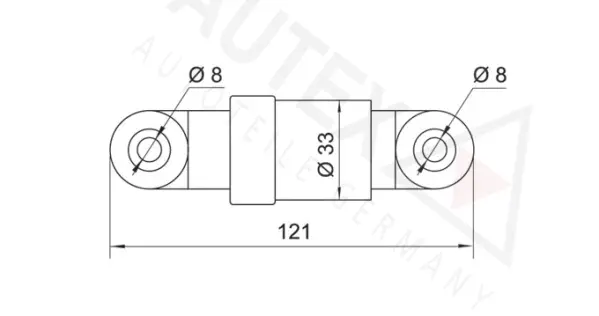 Vibration Damper, V-ribbed belt