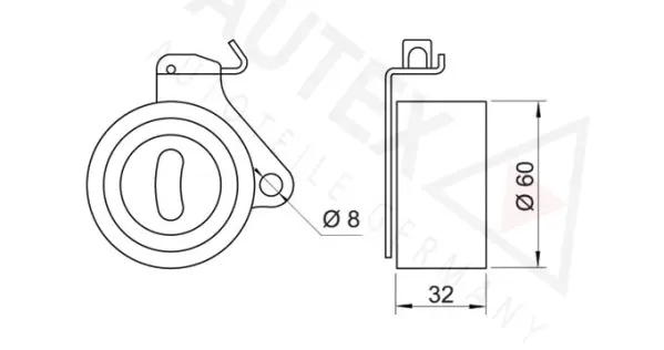 Tensioner Pulley, timing belt