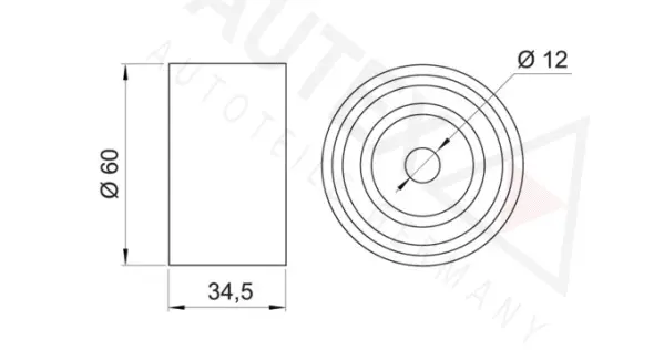 Tensioner Pulley, timing belt