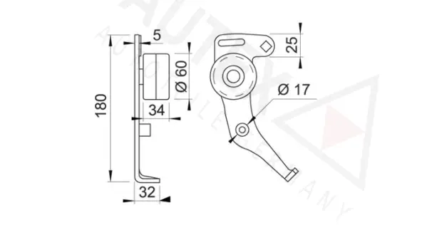 Tensioner Pulley, timing belt