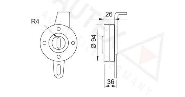 Tensioner Pulley, V-ribbed belt