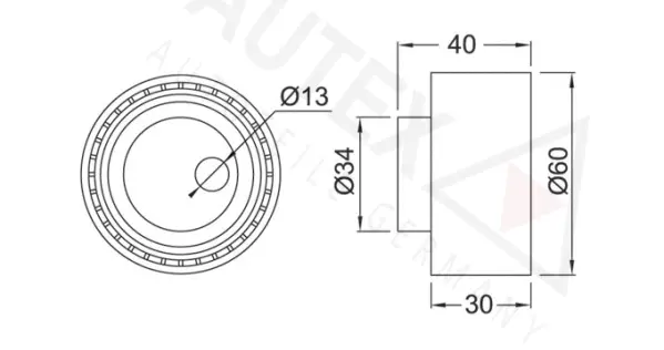 Tensioner Pulley, timing belt