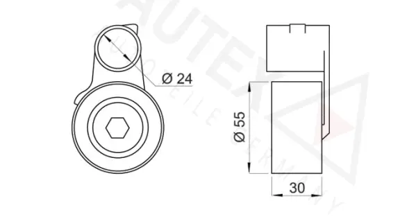 Tensioner Pulley, timing belt