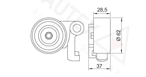 Tensioner Pulley, timing belt