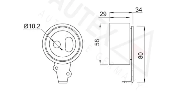 Tensioner Pulley, timing belt