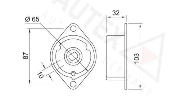 Belt Tensioner, V-ribbed belt