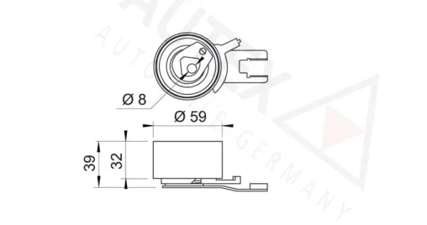 Tensioner Pulley, timing belt