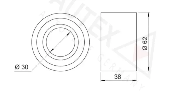 Tensioner Pulley, timing belt