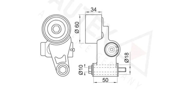 Tensioner Pulley, timing belt