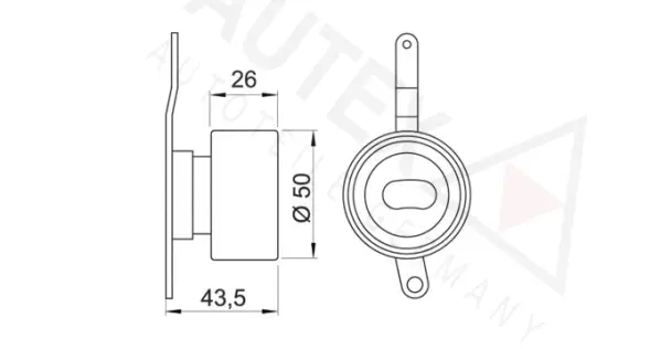Tensioner Pulley, timing belt