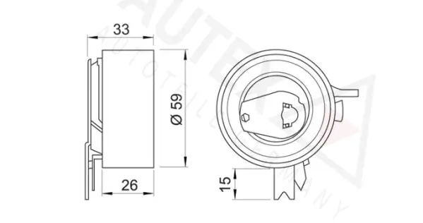 Tensioner Pulley, timing belt