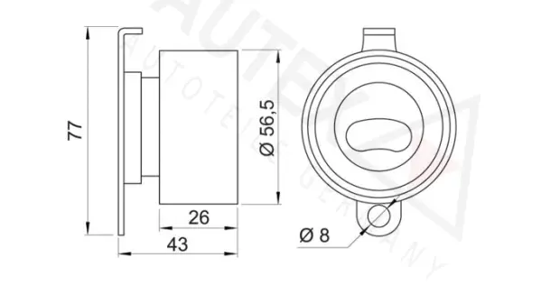 Tensioner Pulley, timing belt