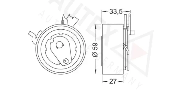 Tensioner Pulley, timing belt
