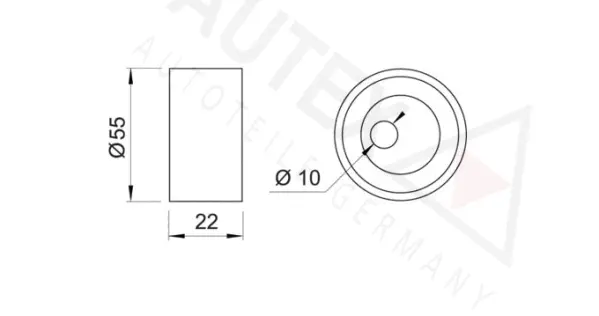 Tensioner Pulley, timing belt