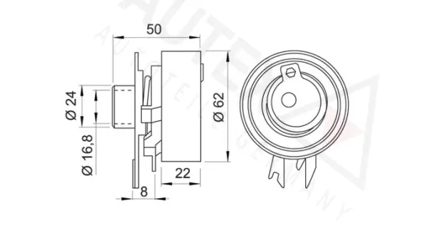 Tensioner Pulley, timing belt