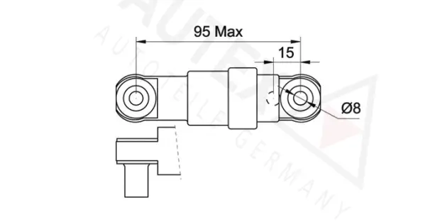 Vibration Damper, V-ribbed belt