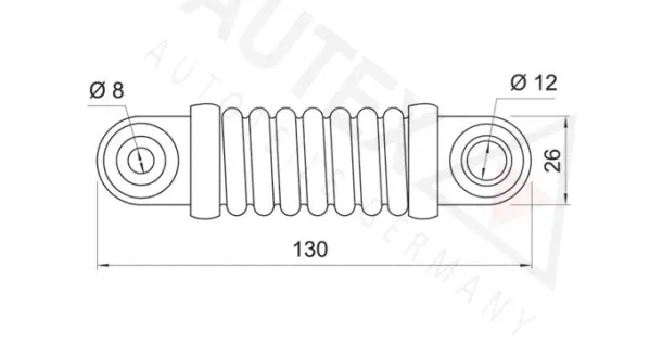 Vibration Damper, V-ribbed belt