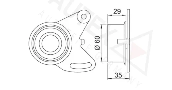 Tensioner Pulley, timing belt