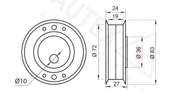 Tensioner Pulley, timing belt