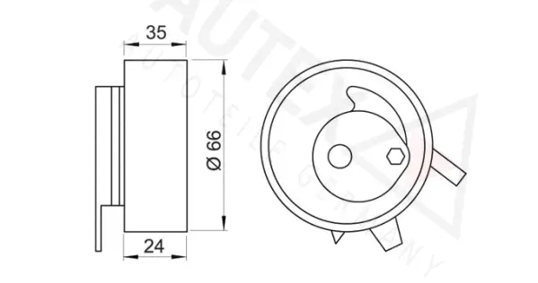 Tensioner Pulley, timing belt