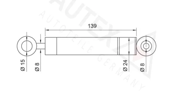 Vibration Damper, V-ribbed belt