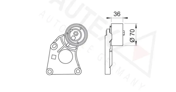 Tensioner Lever, timing belt