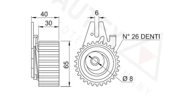 Tensioner Pulley, timing belt
