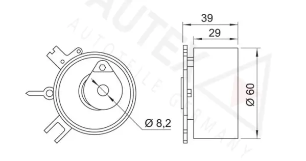 Tensioner Pulley, timing belt