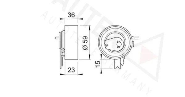 Tensioner Pulley, timing belt