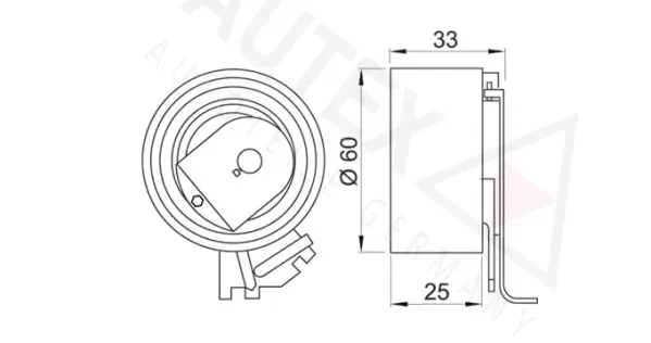 Tensioner Pulley, timing belt