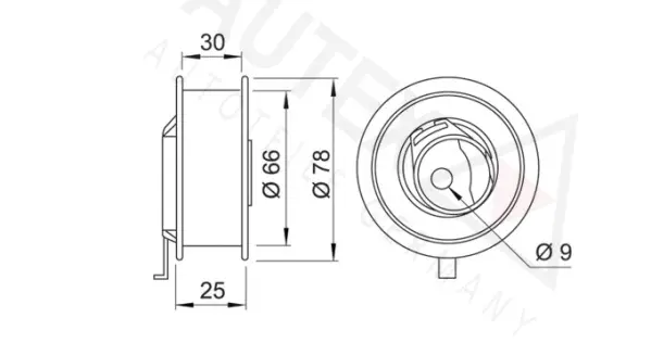 Tensioner Pulley, timing belt