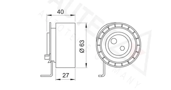 Tensioner Pulley, timing belt