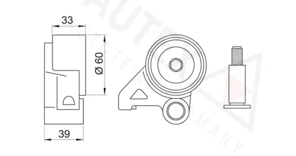 Tensioner Pulley, timing belt