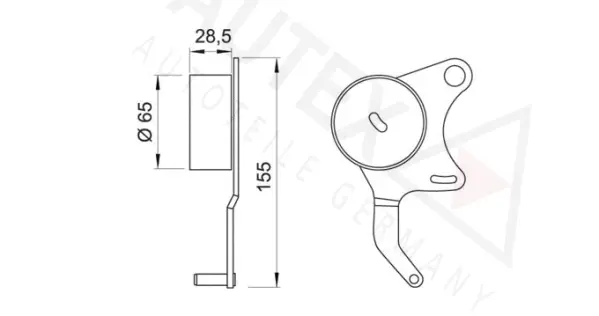 Tensioner Pulley, timing belt