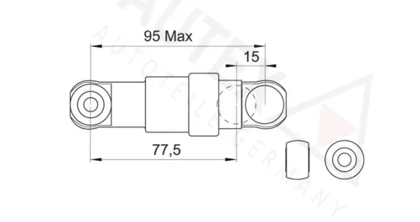 Vibration Damper, V-ribbed belt