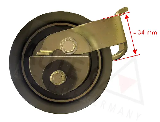 Tensioner Pulley, timing belt (641753)