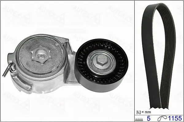 V-Ribbed Belt Set (702811)
