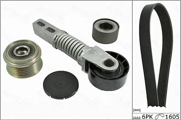 V-Ribbed Belt Set (702878)