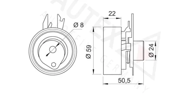 Tensioner Pulley, timing belt