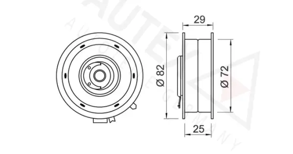 Tensioner Pulley, timing belt